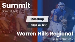 Matchup: Summit vs. Warren Hills Regional  2017
