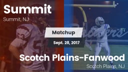 Matchup: Summit vs. Scotch Plains-Fanwood  2017