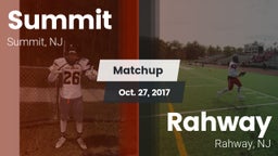 Matchup: Summit vs. Rahway  2017