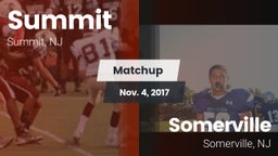 Matchup: Summit vs. Somerville  2017