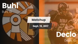 Matchup: Buhl vs. Declo  2017