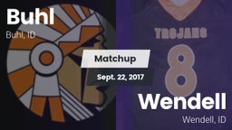 Matchup: Buhl vs. Wendell  2017