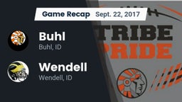 Recap: Buhl  vs. Wendell  2017