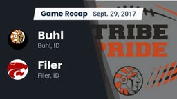 Recap: Buhl  vs. Filer  2017