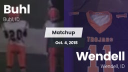 Matchup: Buhl vs. Wendell  2018
