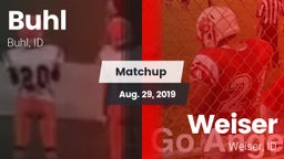 Matchup: Buhl vs. Weiser  2019