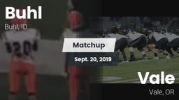 Matchup: Buhl vs. Vale  2019
