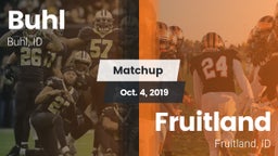 Matchup: Buhl vs. Fruitland  2019