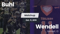 Matchup: Buhl vs. Wendell  2019