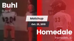 Matchup: Buhl vs. Homedale  2019
