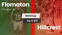 Matchup: Flomaton vs. Hillcrest  2017