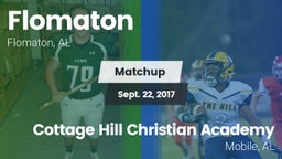 Matchup: Flomaton vs. Cottage Hill Christian Academy 2017