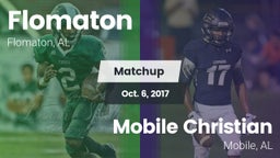 Matchup: Flomaton vs. Mobile Christian  2017