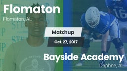 Matchup: Flomaton vs. Bayside Academy  2017