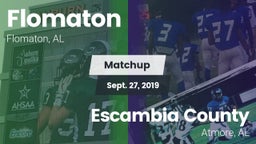 Matchup: Flomaton vs. Escambia County  2019