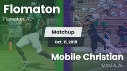 Matchup: Flomaton vs. Mobile Christian  2019