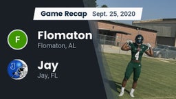 Recap: Flomaton  vs. Jay  2020
