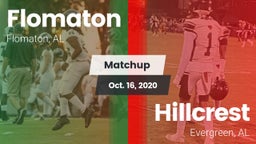 Matchup: Flomaton vs. Hillcrest  2020