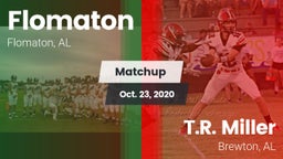 Matchup: Flomaton vs. T.R. Miller  2020