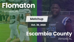 Matchup: Flomaton vs. Escambia County  2020