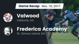 Recap: Valwood  vs. Frederica Academy  2017
