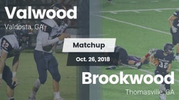 Matchup: Valwood vs. Brookwood  2018