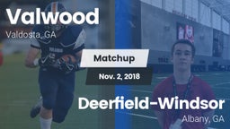 Matchup: Valwood vs. Deerfield-Windsor  2018