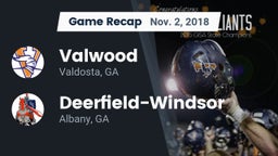 Recap: Valwood  vs. Deerfield-Windsor  2018