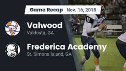 Recap: Valwood  vs. Frederica Academy  2018