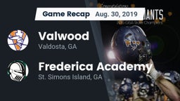 Recap: Valwood  vs. Frederica Academy  2019