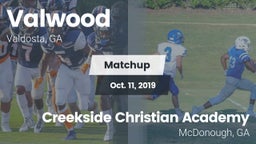 Matchup: Valwood vs. Creekside Christian Academy 2019