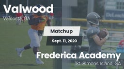 Matchup: Valwood vs. Frederica Academy  2020