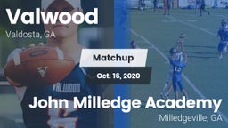 Matchup: Valwood vs. John Milledge Academy  2020