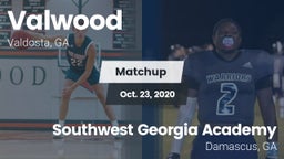Matchup: Valwood vs. Southwest Georgia Academy  2020