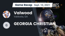 Recap: Valwood  vs. GEORGIA CHRISTIAN 2021
