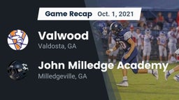 Recap: Valwood  vs. John Milledge Academy  2021