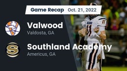 Recap: Valwood  vs. Southland Academy  2022
