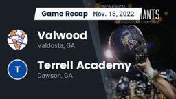 Recap: Valwood  vs. Terrell Academy  2022