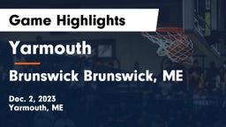 Yarmouth  vs Brunswick  Brunswick, ME Game Highlights - Dec. 2, 2023