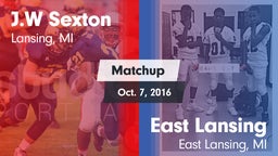Matchup: Sexton vs. East Lansing  2016