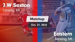 Matchup: Sexton vs. Eastern  2016
