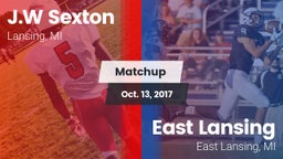 Matchup: Sexton vs. East Lansing  2017
