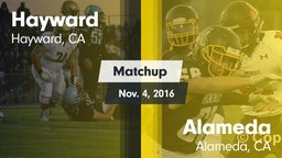 Matchup: Hayward vs. Alameda  2016