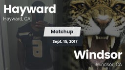 Matchup: Hayward vs. Windsor  2017