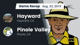 Recap: Hayward  vs. Pinole Valley  2019