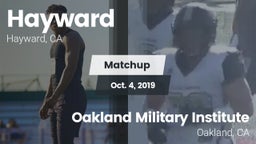 Matchup: Hayward vs. Oakland Military Institute  2019