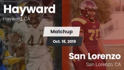 Matchup: Hayward vs. San Lorenzo  2019