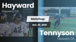 Matchup: Hayward vs. Tennyson  2019