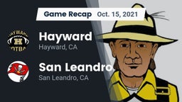 Recap: Hayward  vs. San Leandro  2021