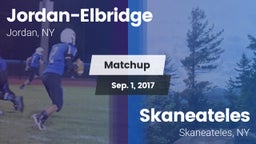 Matchup: Jordan-Elbridge vs. Skaneateles  2016
